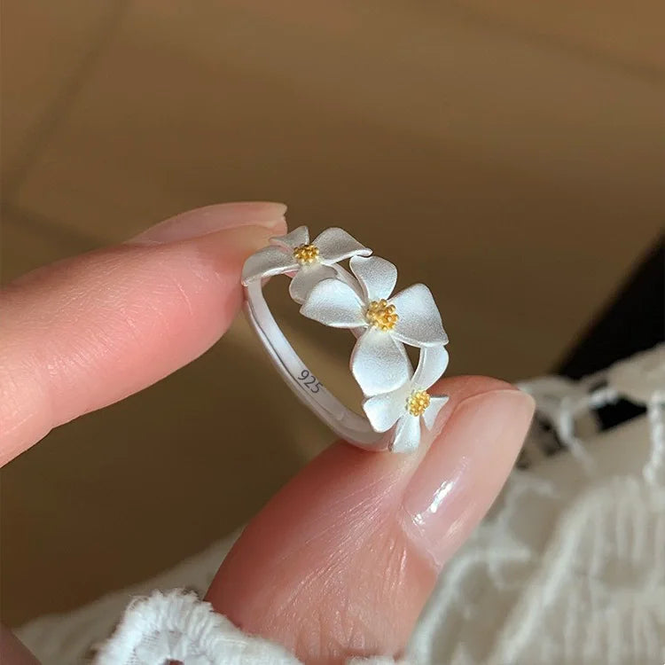 Selection of 925 Silver Delicate Adjustable Rings