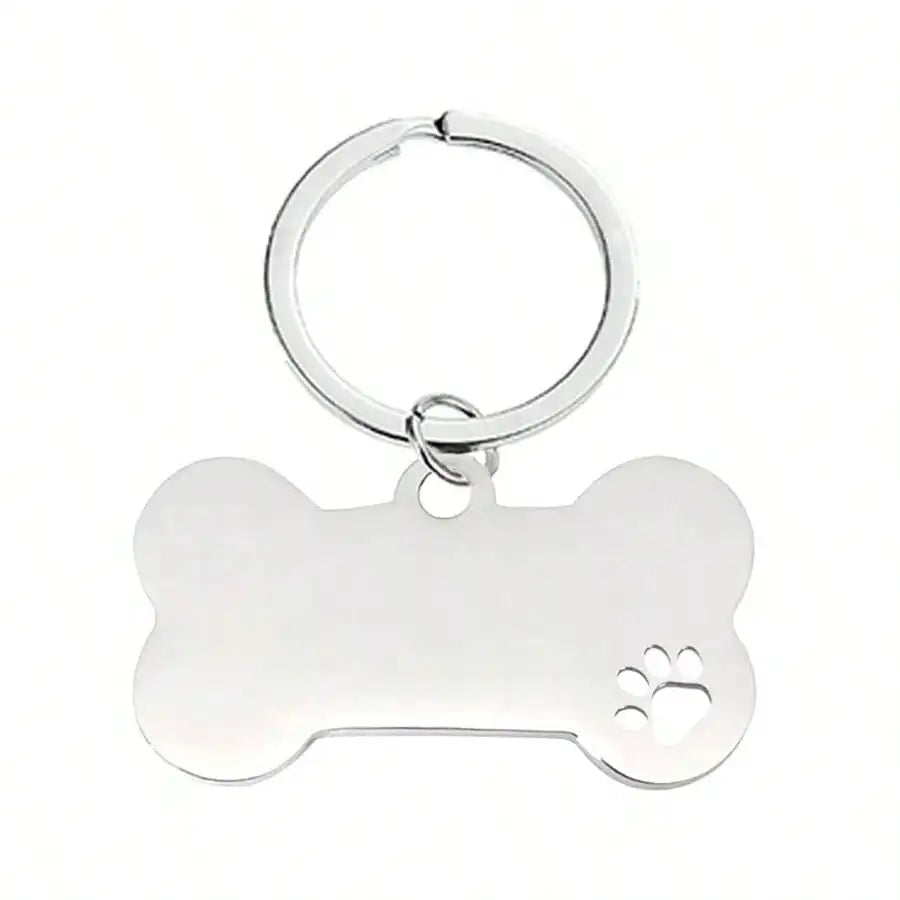 Laser Engraved Stainless Steel Dog Tag