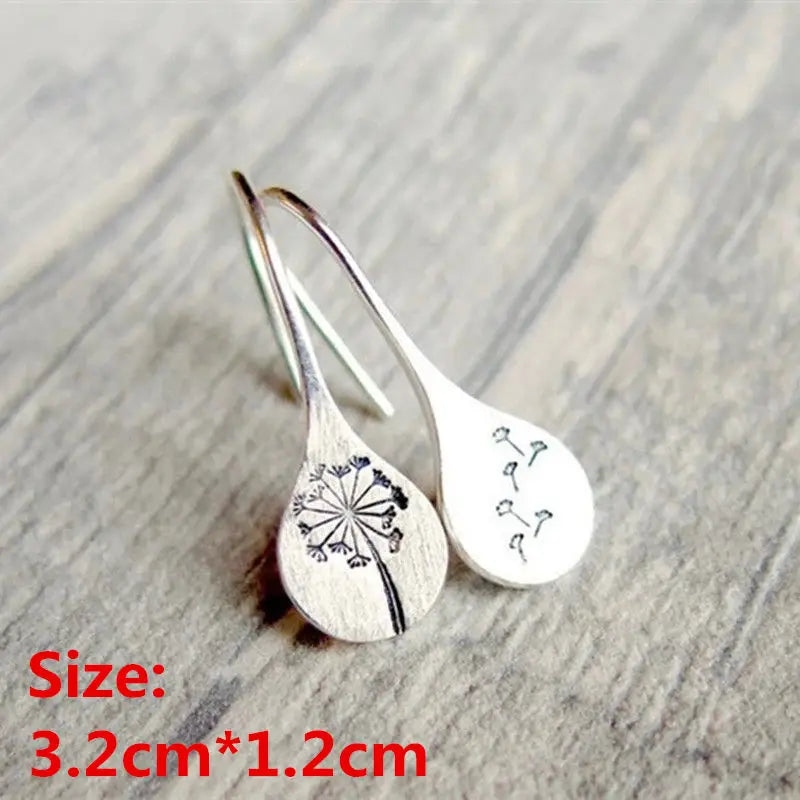 Collection of Zinc Alloy Resin Dangle Earrings - Geometric Asymmetric Boho Trendy Unique