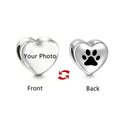 Pet Photo Pendant Made with Stainless Steel in Heart Shape