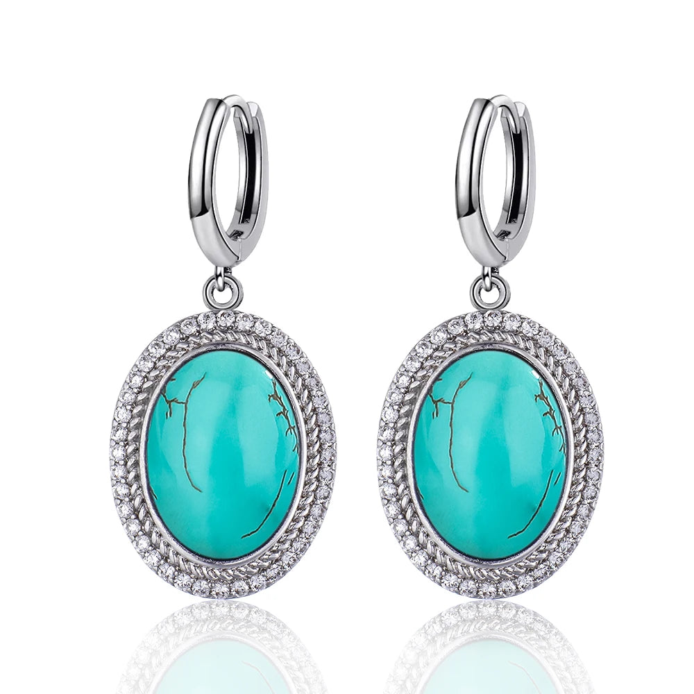 925 Sterling Silver Natural Moonstone Pendant
