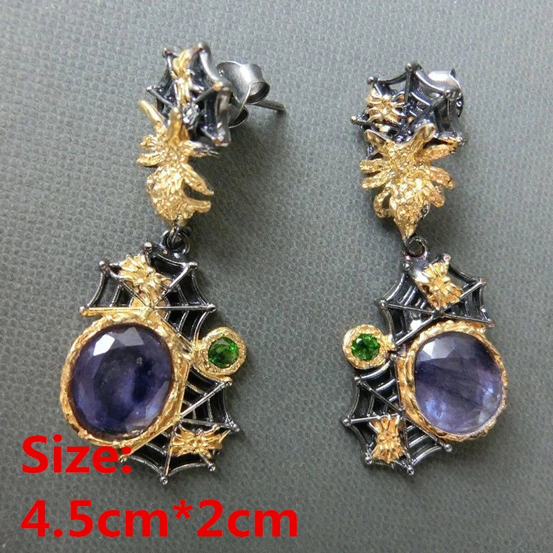 Collection of Zinc Alloy Resin Dangle Earrings - Geometric Asymmetric Boho Trendy Unique
