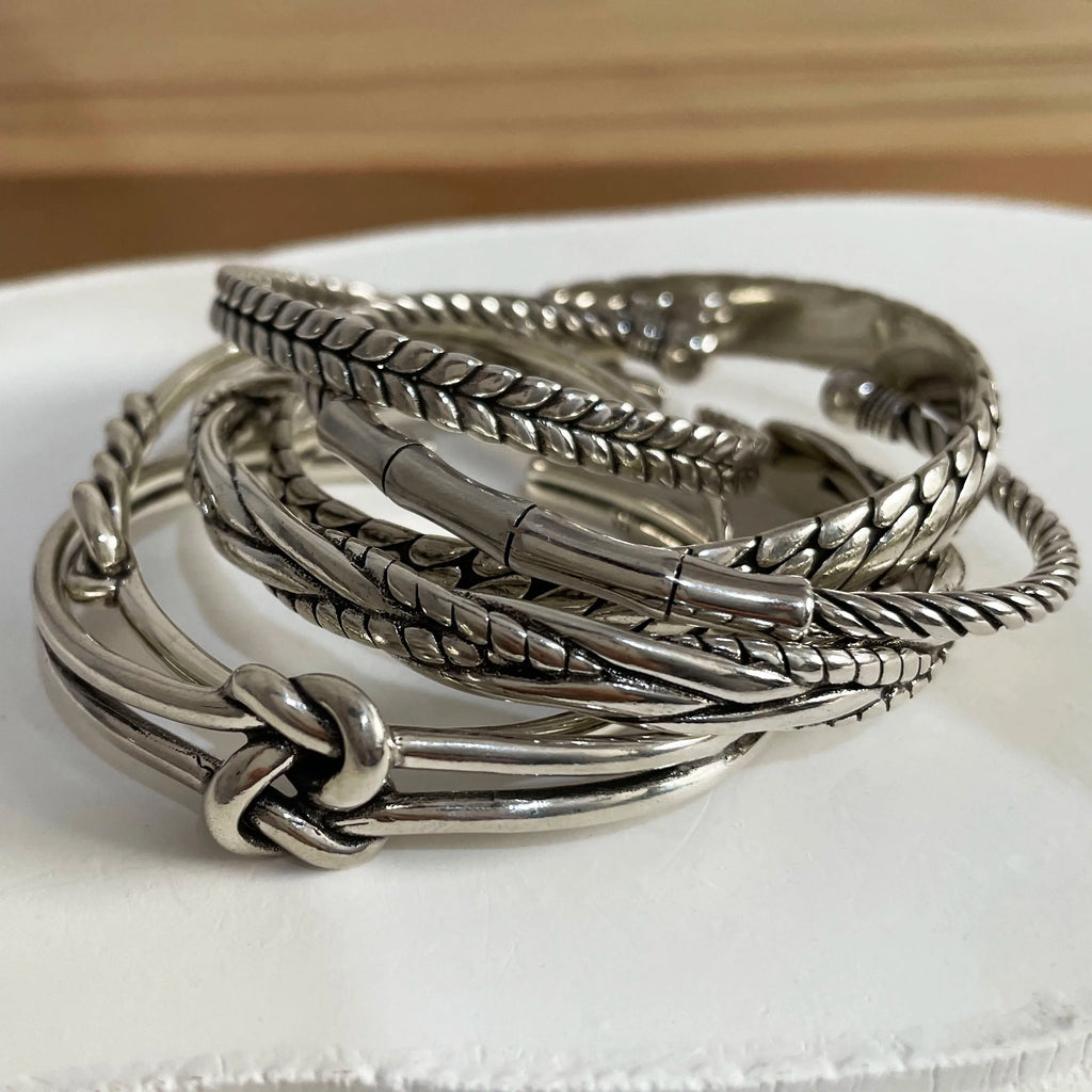 925 Sterling Silver Bracelets Selection