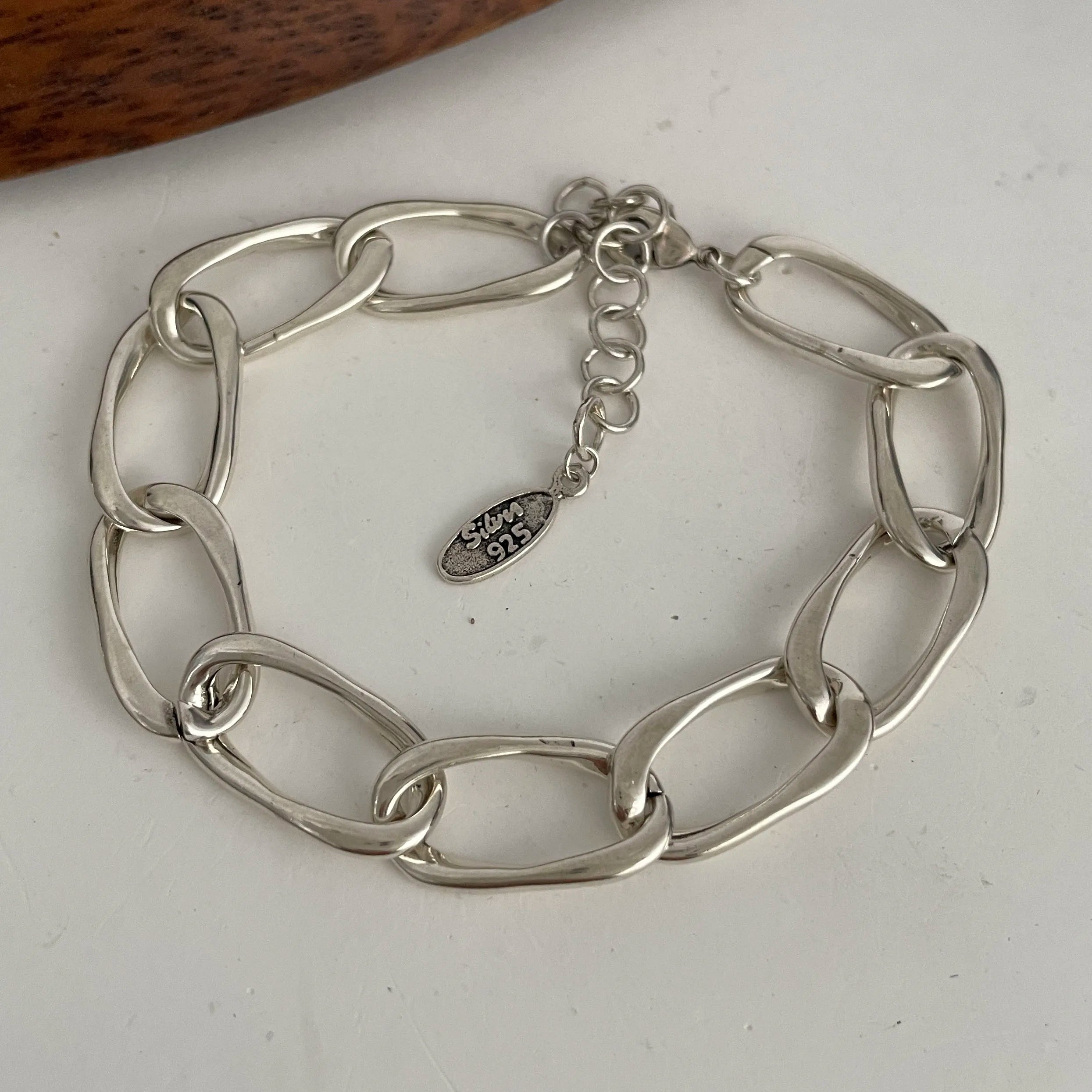 Solid 925 Sterling Silver Bracelets Selection