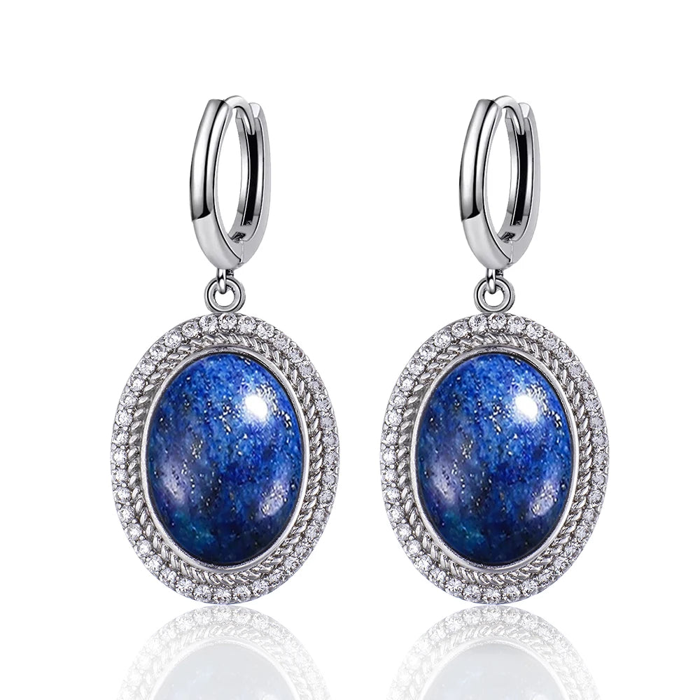 925 Sterling Silver Natural Moonstone Pendant