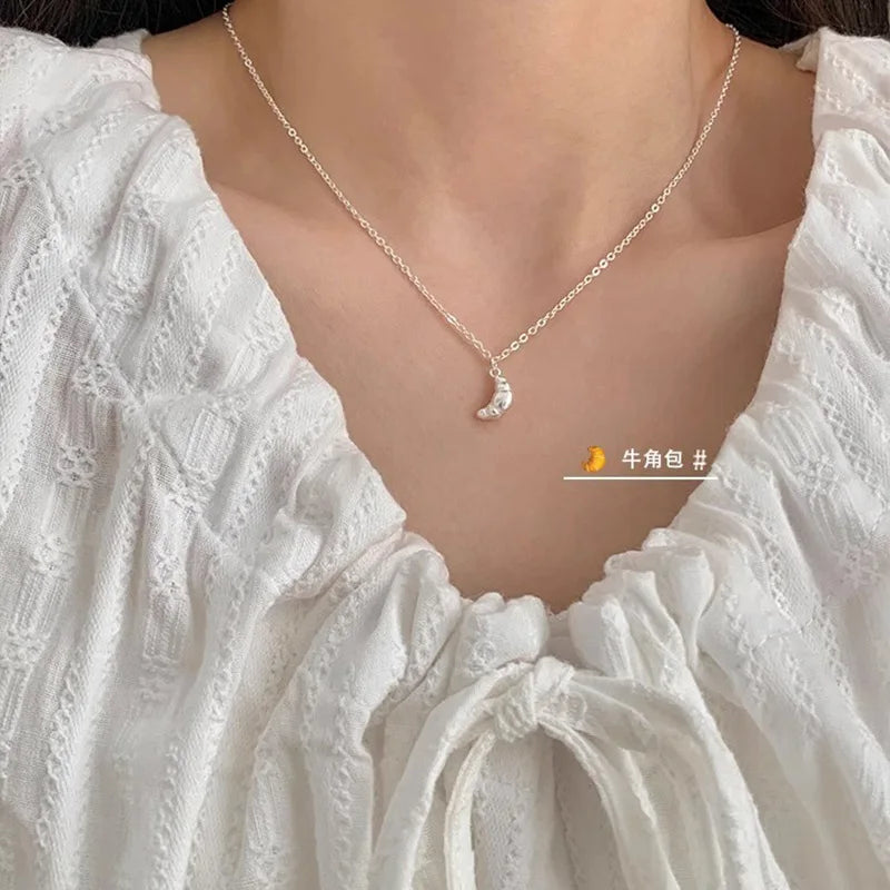 925 Sterling Silver Pearl Pendant Necklace