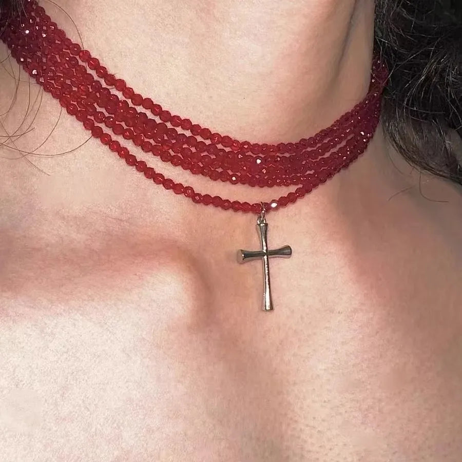 Gotic Y2K Choker Selection Stainless Steel