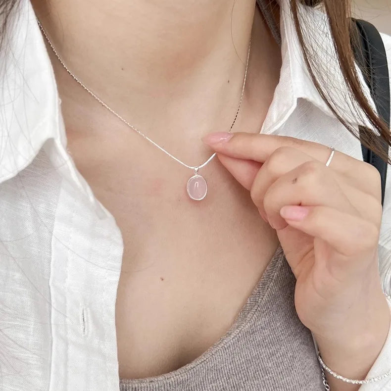 925 Sterling Silver Pearl Pendant Necklace