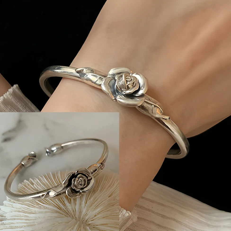 925 Sterling Silver Adjustable Cuff Bracelets Selection