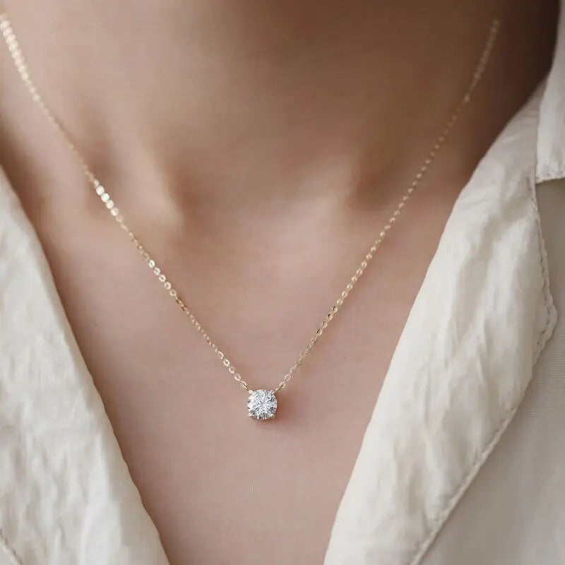 925 Sterling Silver Pearl Pendant Necklace