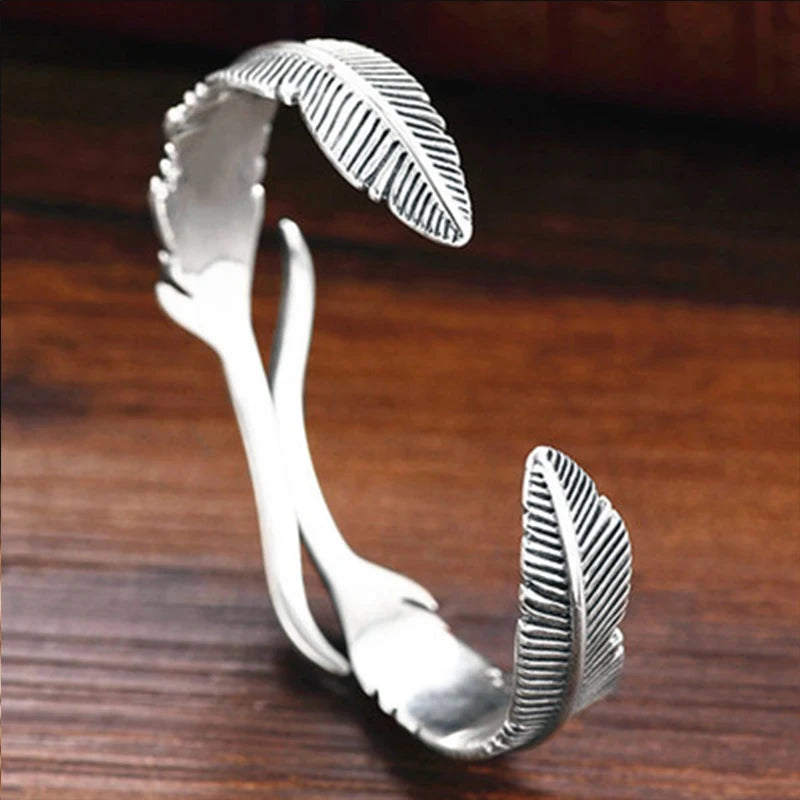 925 Sterling Silver Adjustable Cuff Bracelets Selection