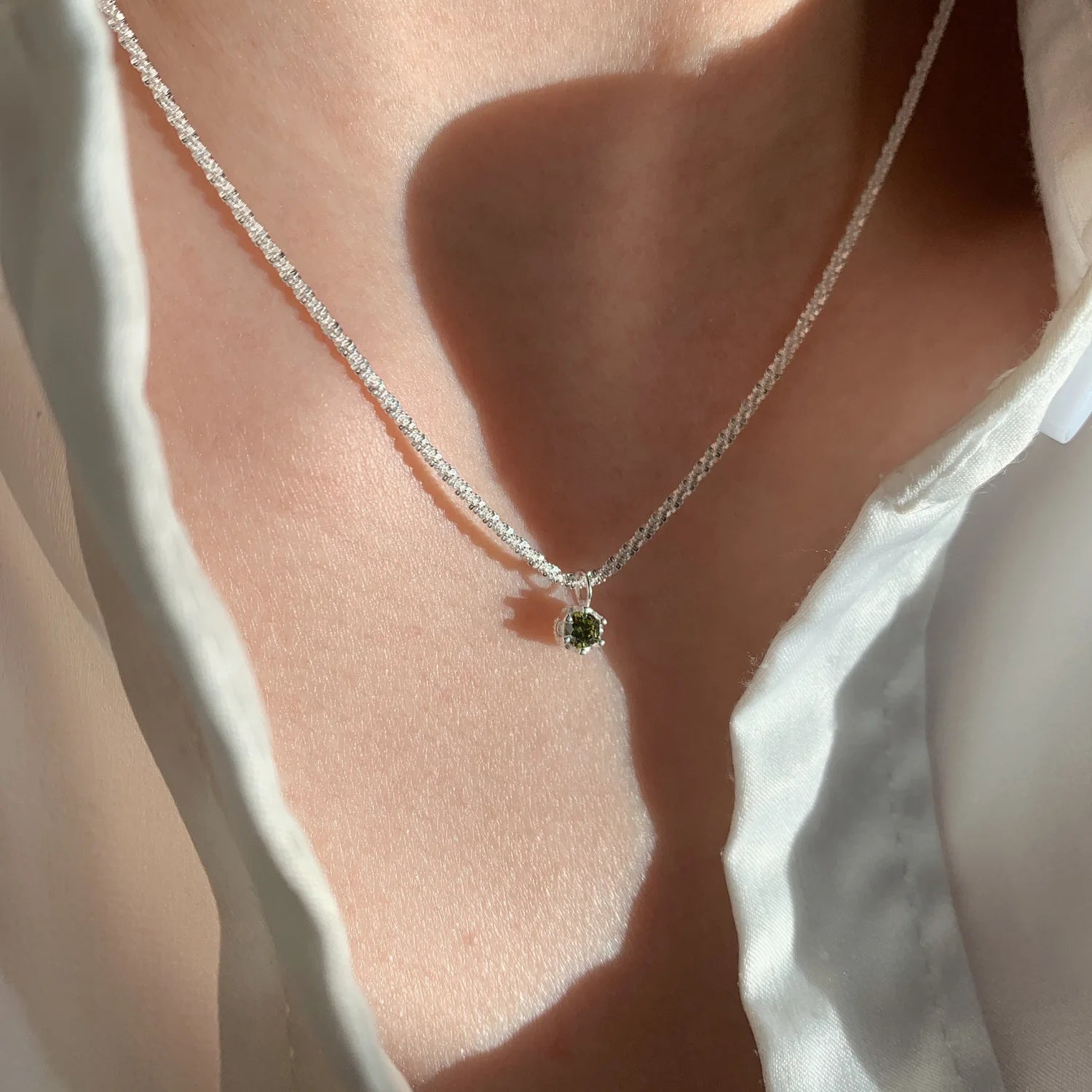925 Sterling Silver Pearl Pendant Necklace