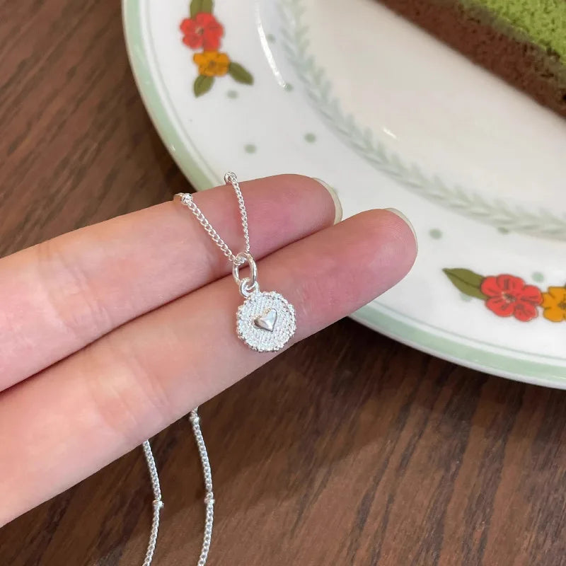 925 Sterling Silver Pearl Pendant Necklace