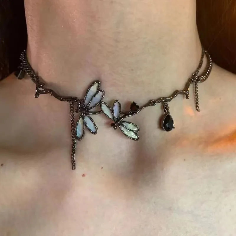 Gotic Y2K Choker Selection Stainless Steel