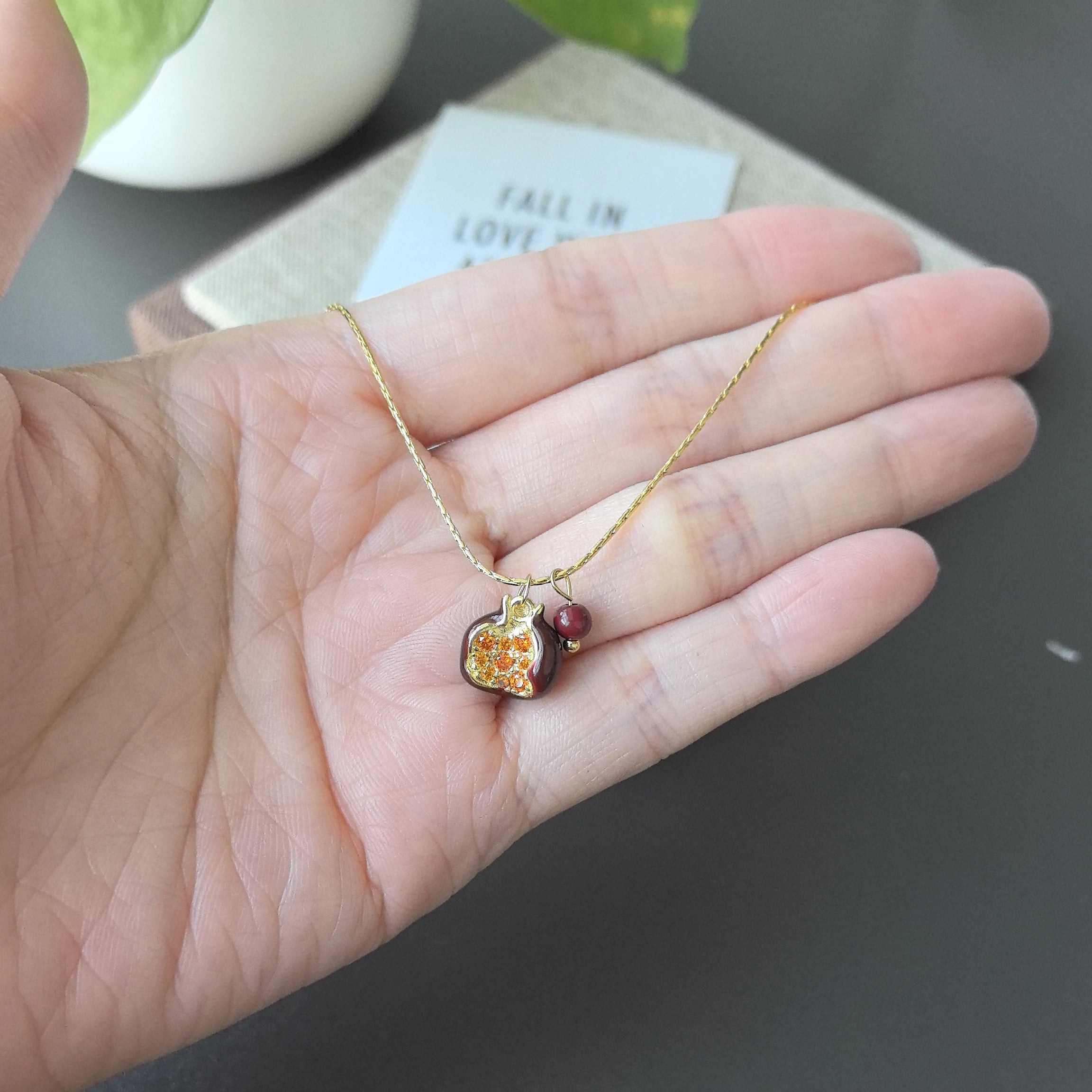 925 Sterling Silver Pearl Pendant Necklace