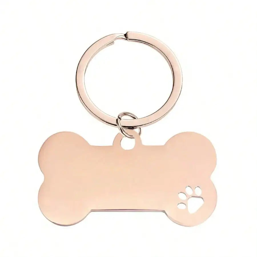 Laser Engraved Stainless Steel Dog Tag