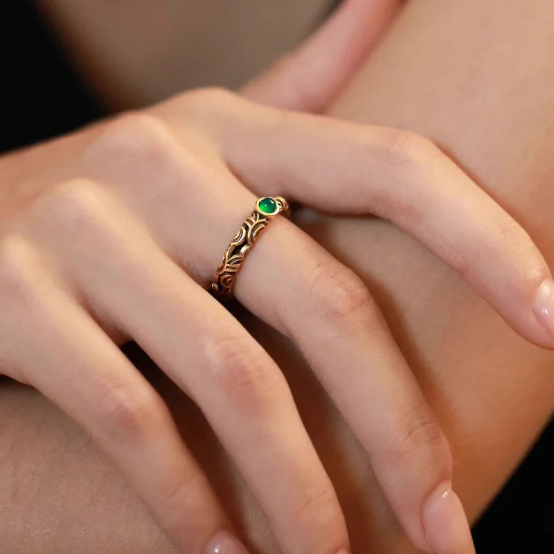 Selection of 925 Silver Delicate Adjustable Rings