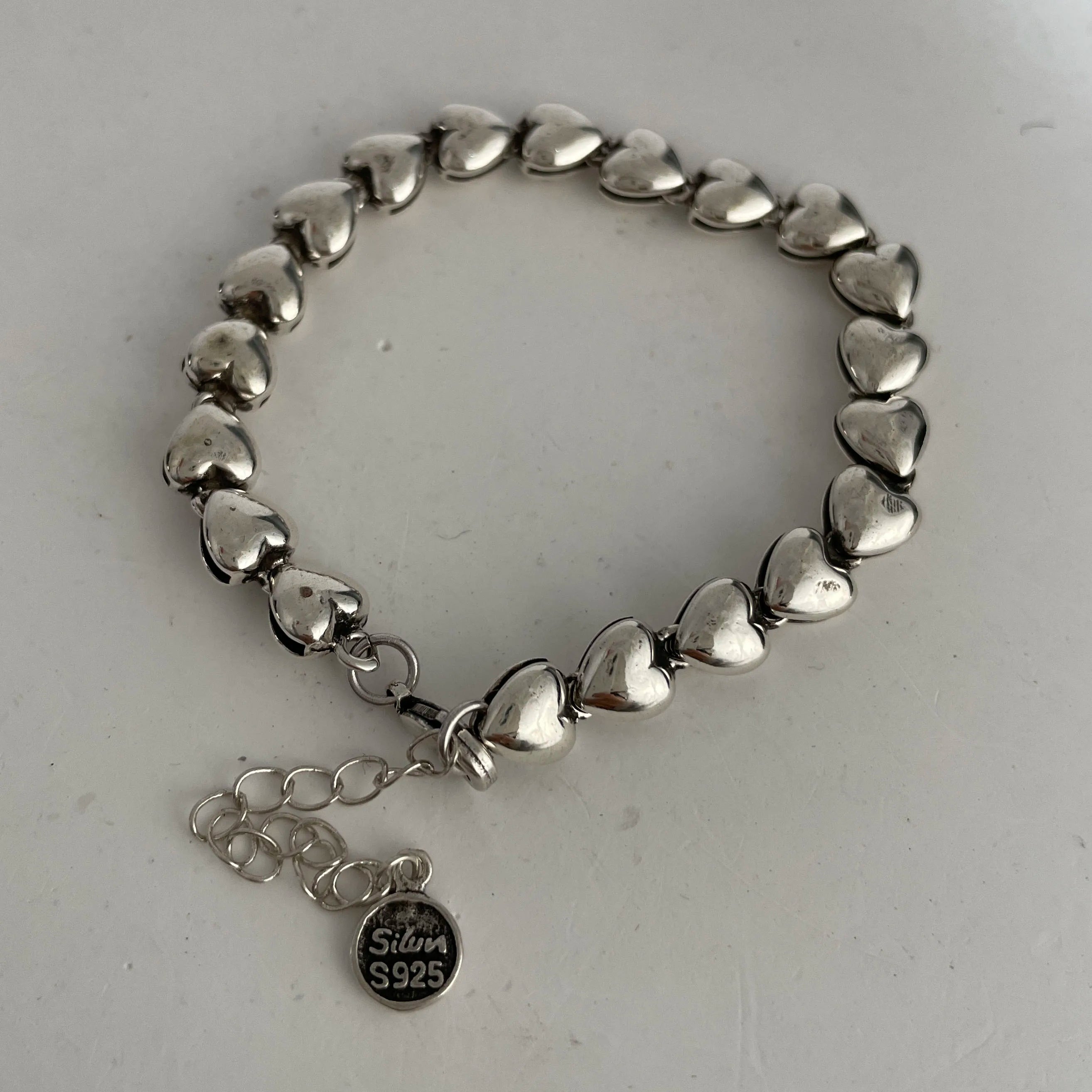 Solid 925 Sterling Silver Bracelets Selection