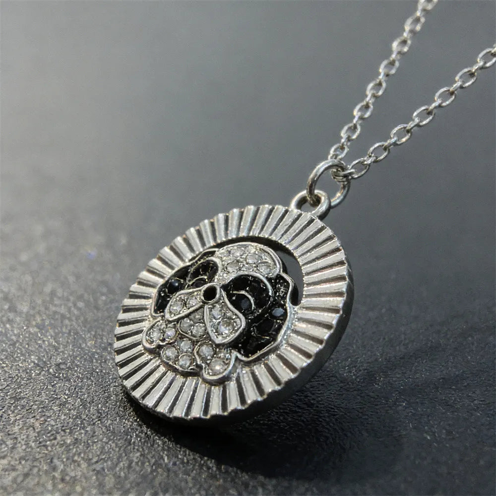 Collection of Dog Pendant Necklaces VARIOUS BREEDS Made with Zinc Alloy & CZ Diamonds