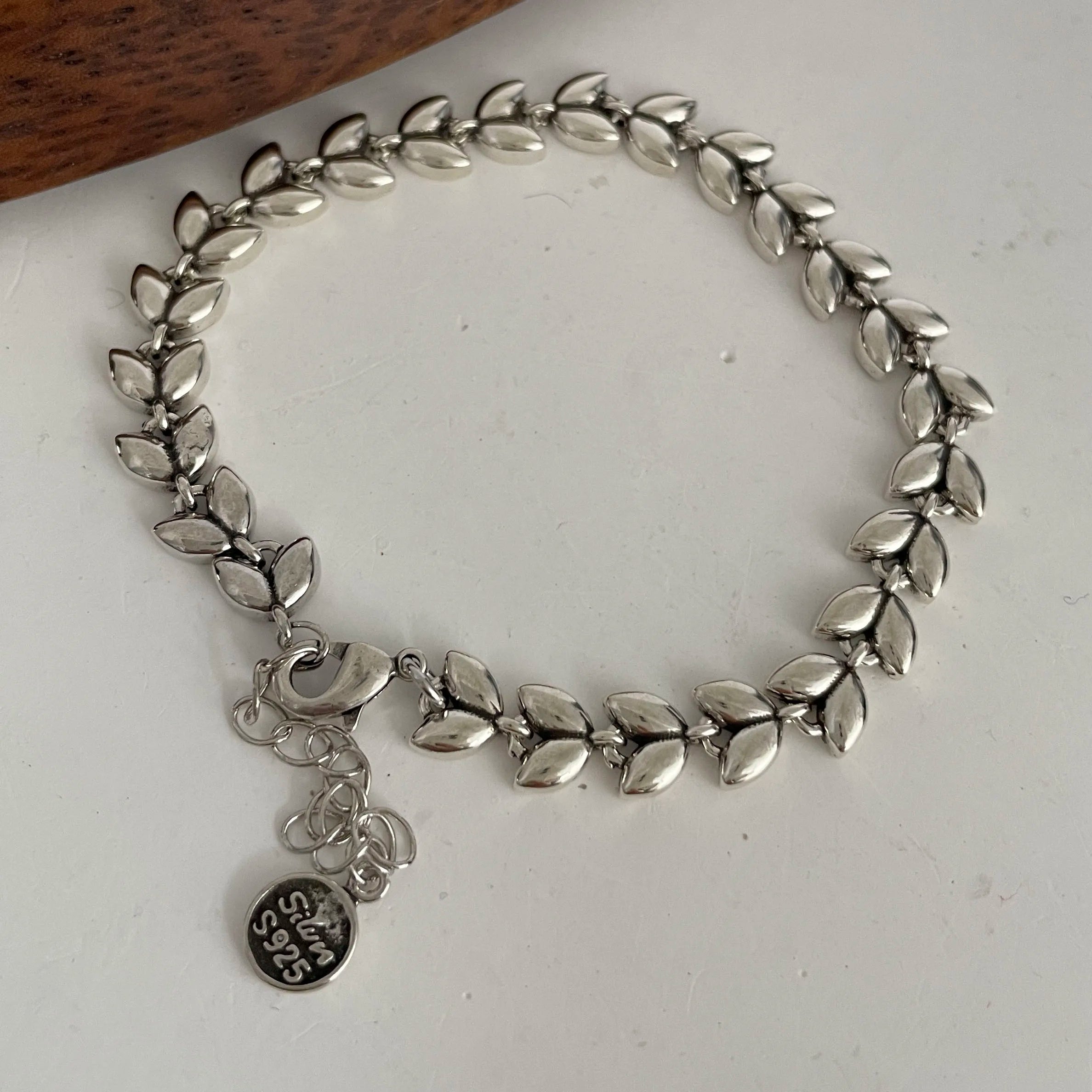 Solid 925 Sterling Silver Bracelets Selection