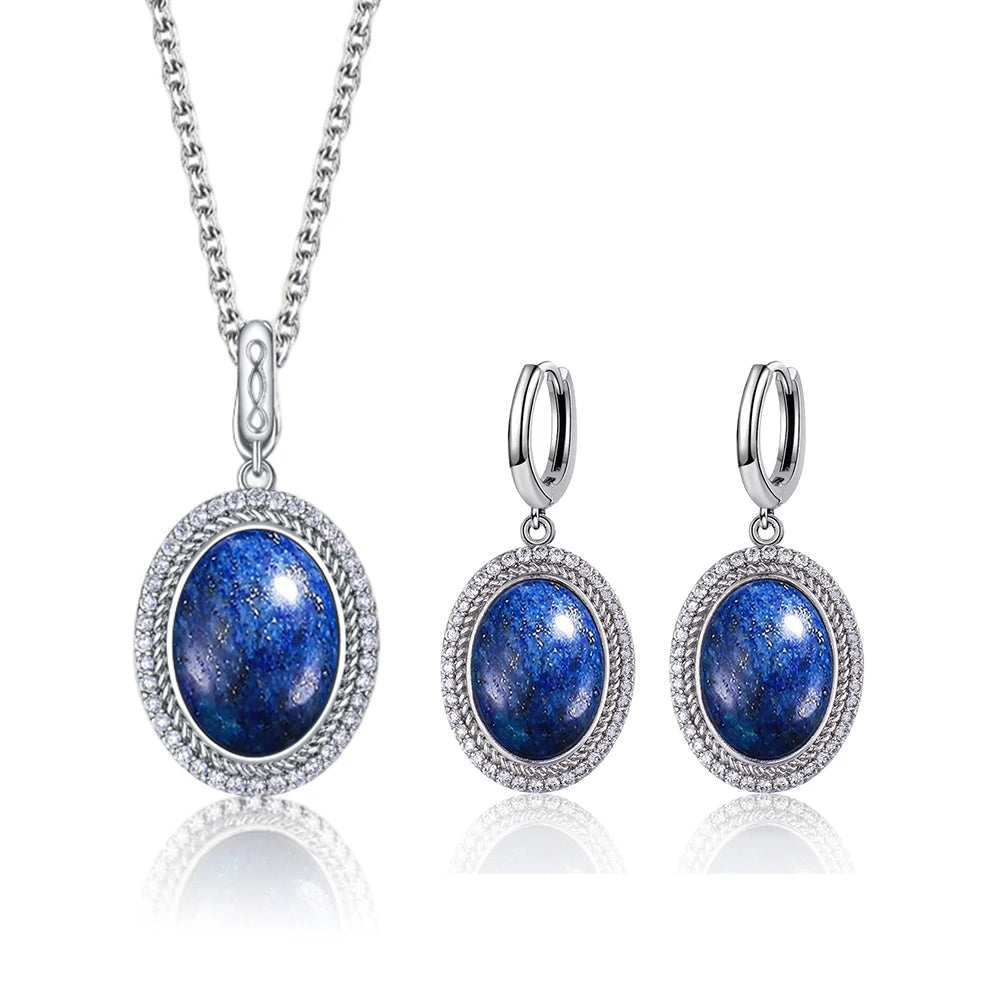 925 Sterling Silver Natural Moonstone Pendant