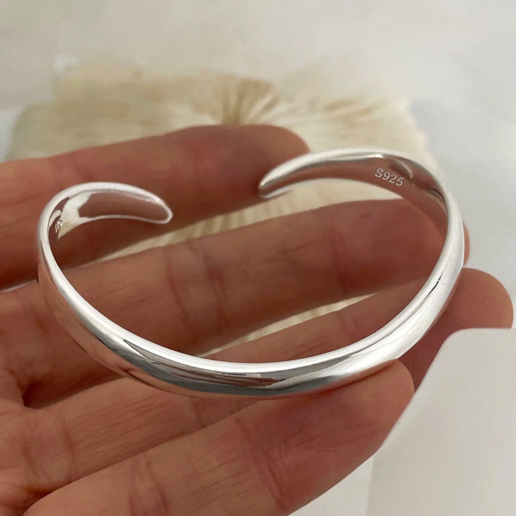 925 Sterling Silver Bracelets Selection