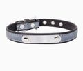 Faux Leather Adjustable Pet Collar - Customize, Engrave, Name Tag, ID Necklace