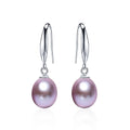 925 Sterling Silver Natural Pearl Earrings