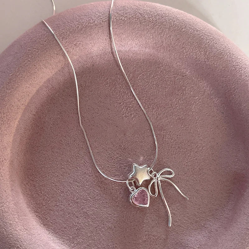925 Sterling Silver Pearl Pendant Necklace