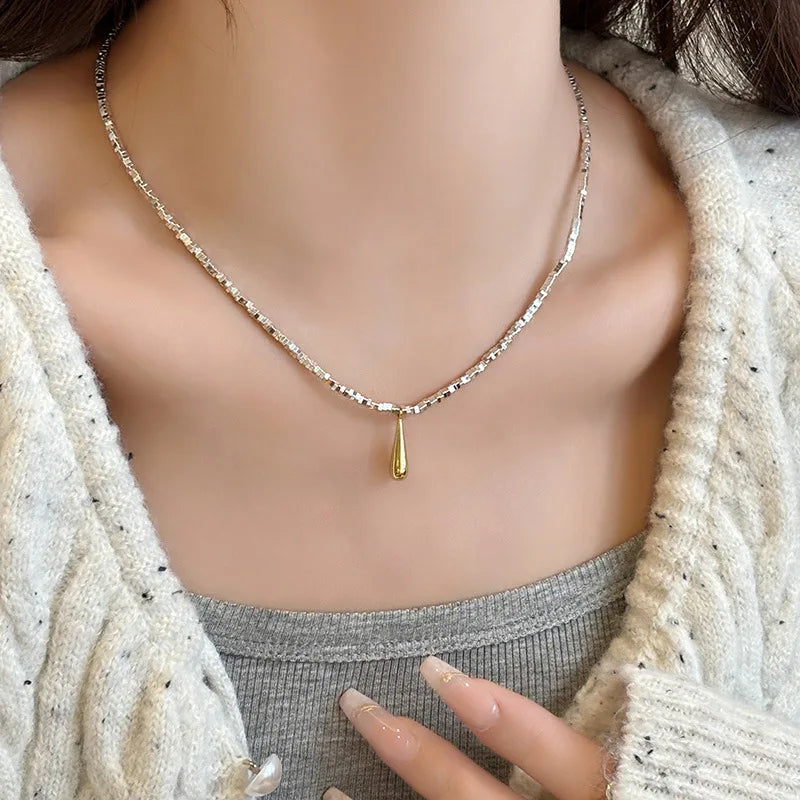 925 Sterling Silver Pearl Pendant Necklace