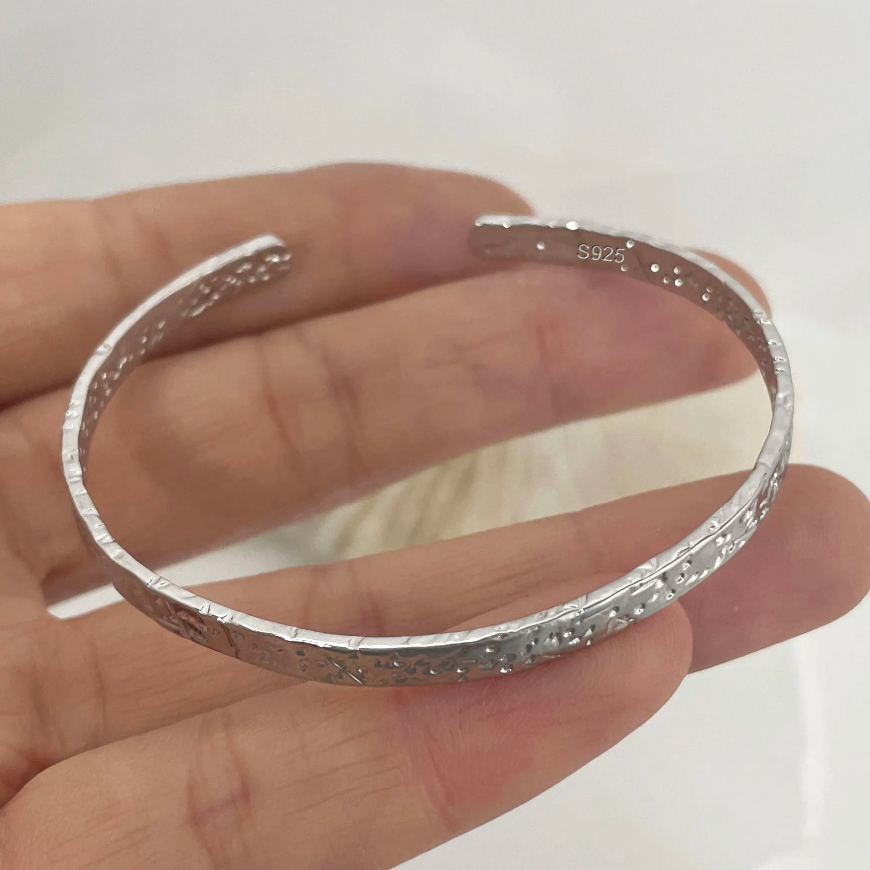 925 Sterling Silver Bracelets Selection