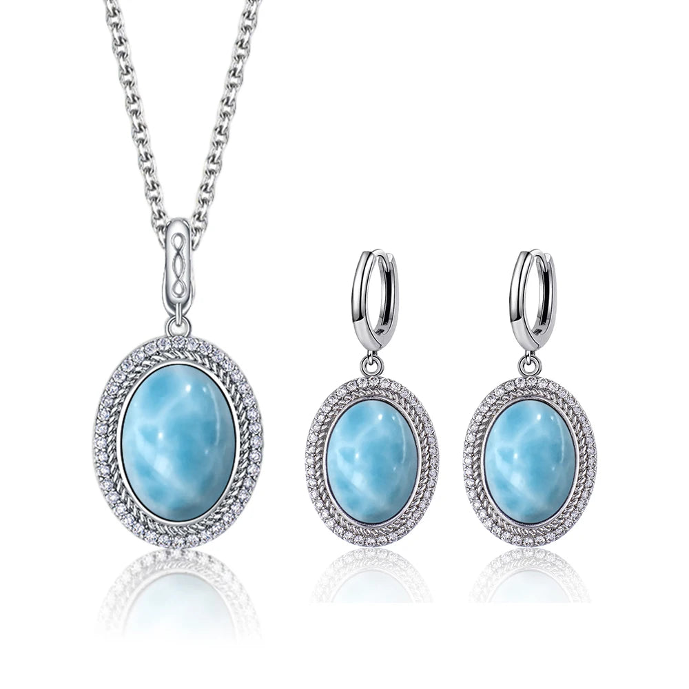 925 Sterling Silver Natural Moonstone Pendant