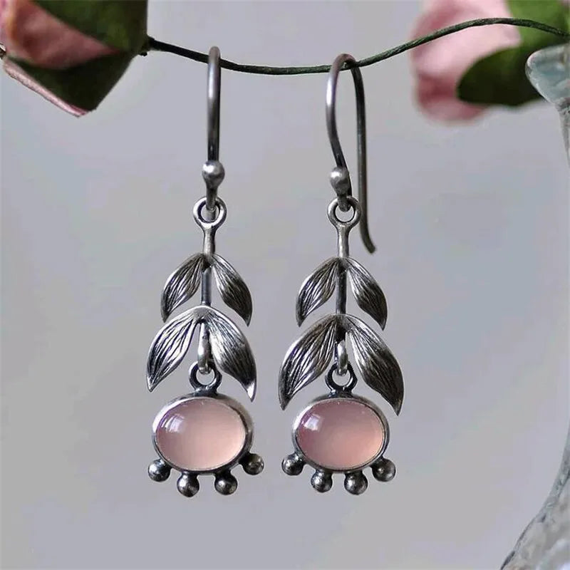 Collection of Zinc Alloy Resin Dangle Earrings - Geometric Asymmetric Boho Trendy Unique