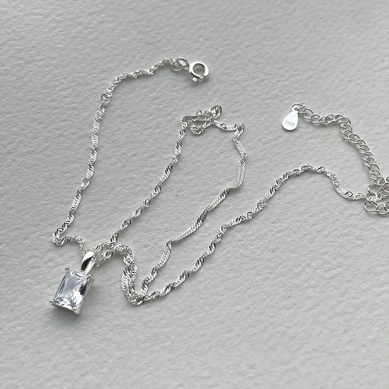 925 Sterling Silver Pearl Pendant Necklace