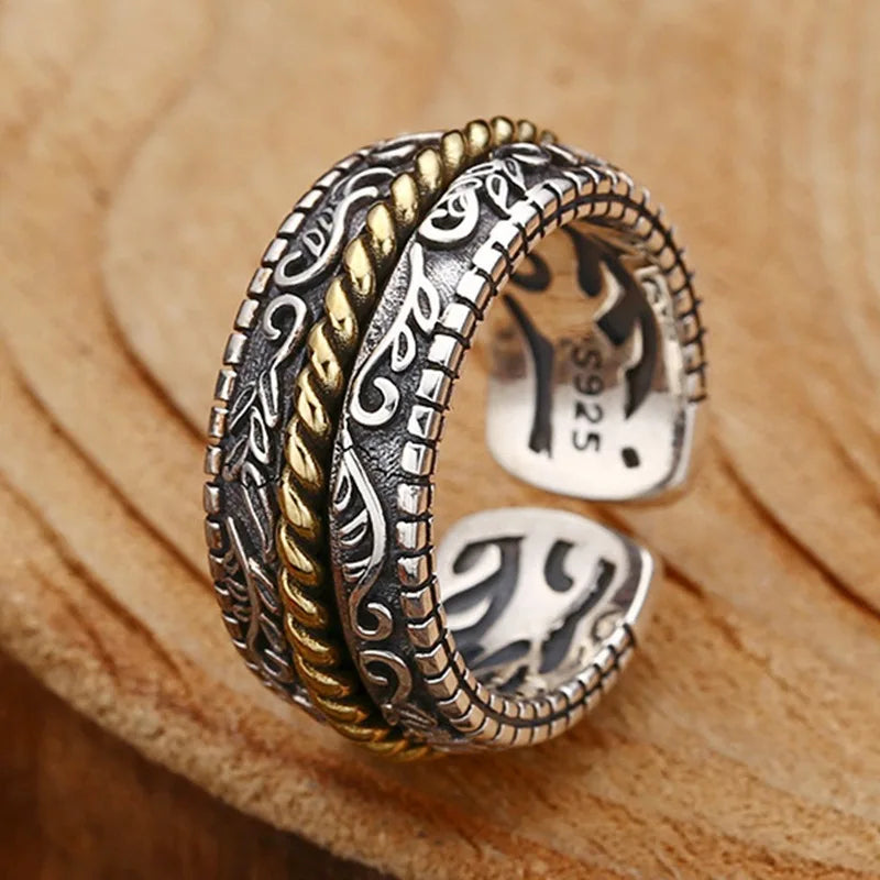 Selection of 925 Silver Delicate Adjustable Rings