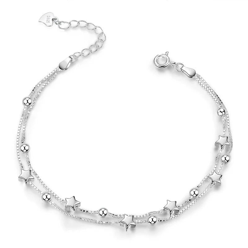 925 Sterling Silver Adjustable Cuff Bracelets Selection