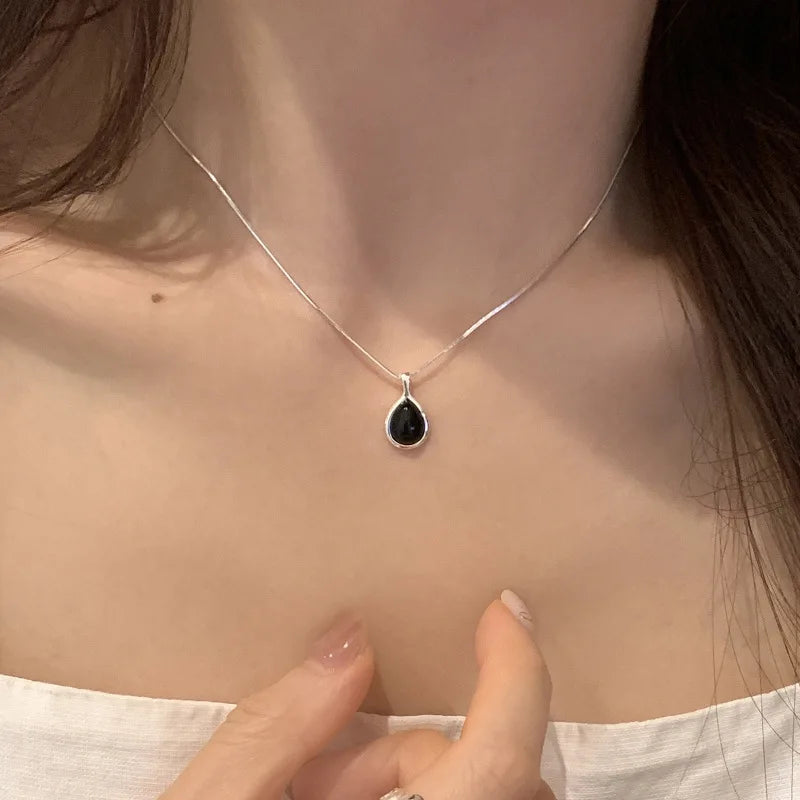 925 Sterling Silver Pearl Pendant Necklace
