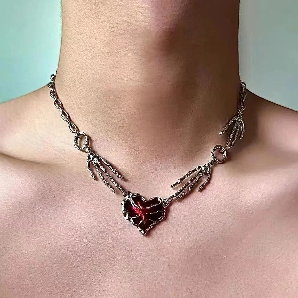Gotic Y2K Choker Selection Stainless Steel