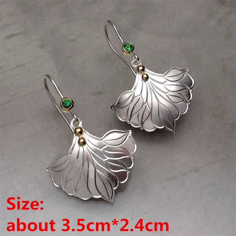 Collection of Zinc Alloy Resin Dangle Earrings - Geometric Asymmetric Boho Trendy Unique