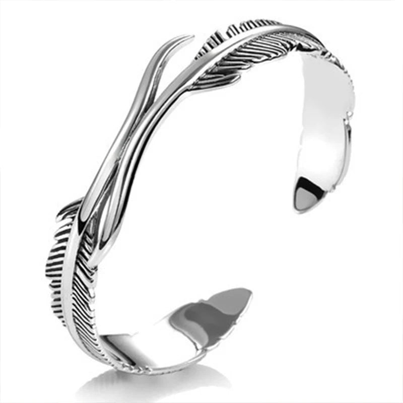 925 Sterling Silver Adjustable Cuff Bracelets Selection