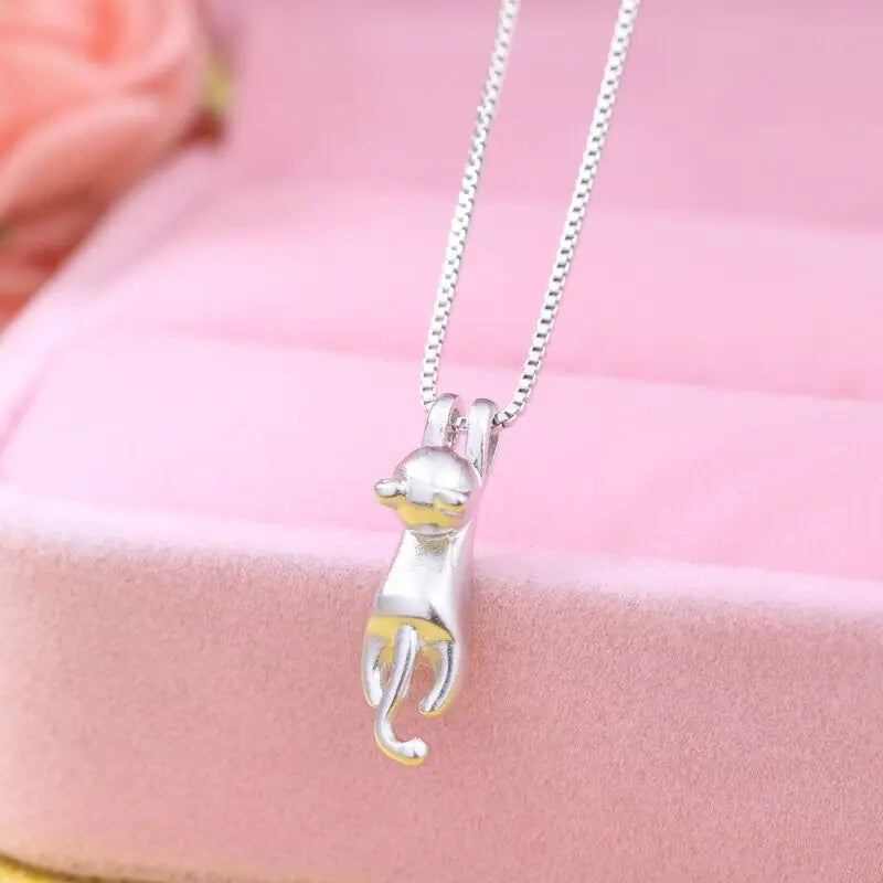 925 Sterling Silver Pearl Pendant Necklace