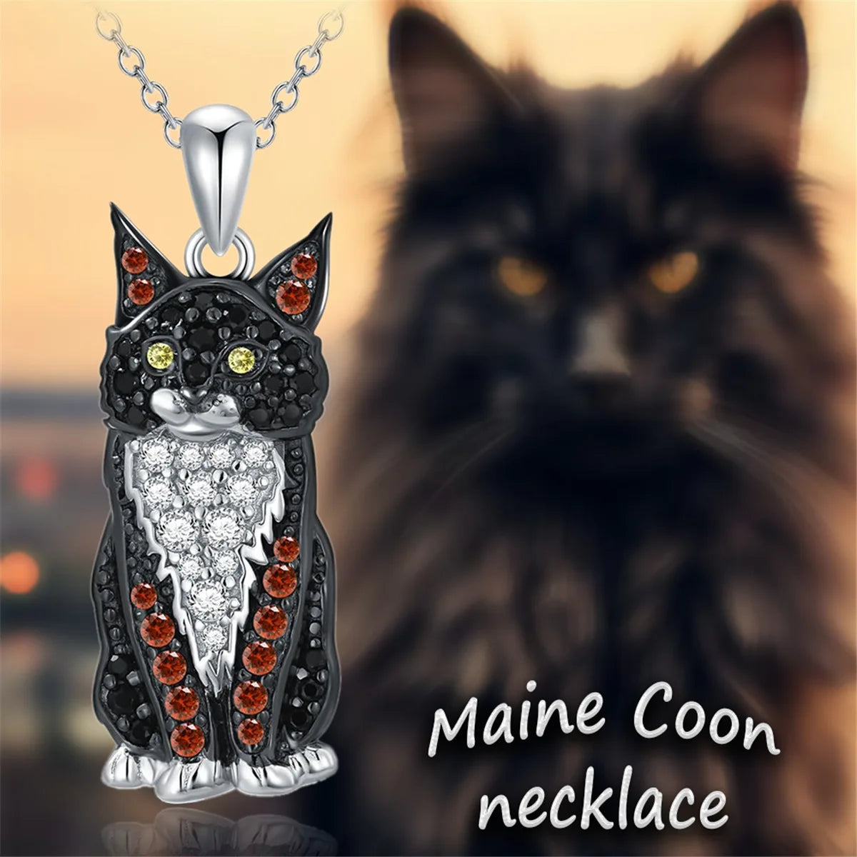 Collection of Dog Pendant Necklaces in Zinc Alloy with CZ Stones - Choose Your Favorite Breed