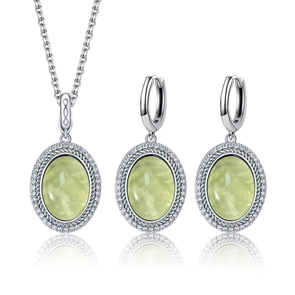 925 Sterling Silver Natural Moonstone Pendant