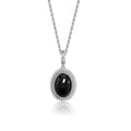 925 Sterling Silver Natural Moonstone Pendant