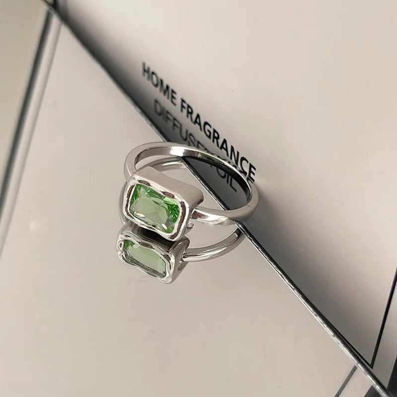 Selection of 925 Silver Delicate Adjustable Rings