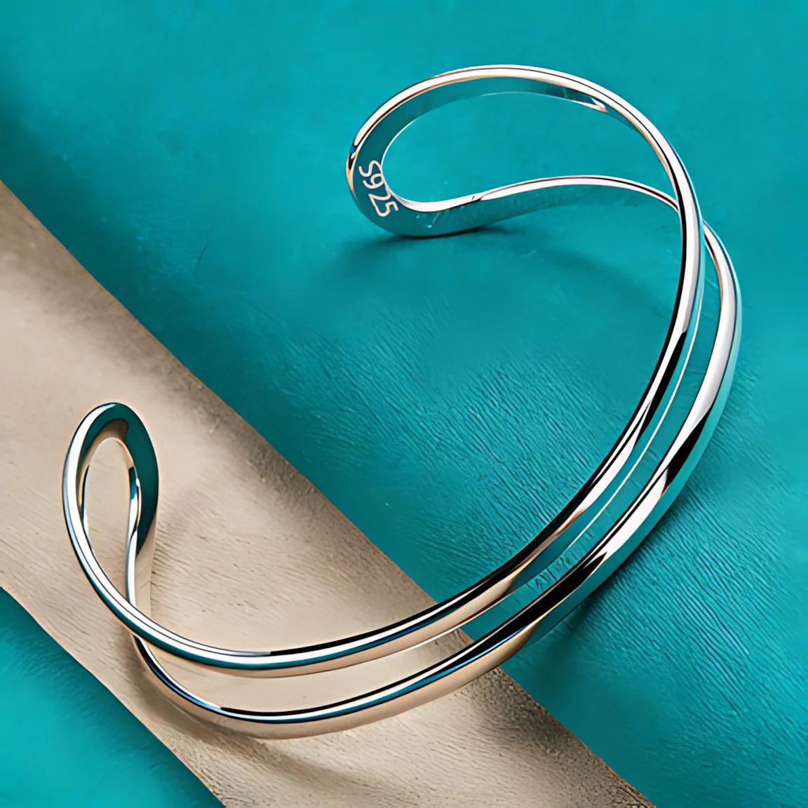 925 Sterling Silver Adjustable Cuff Bracelets Selection